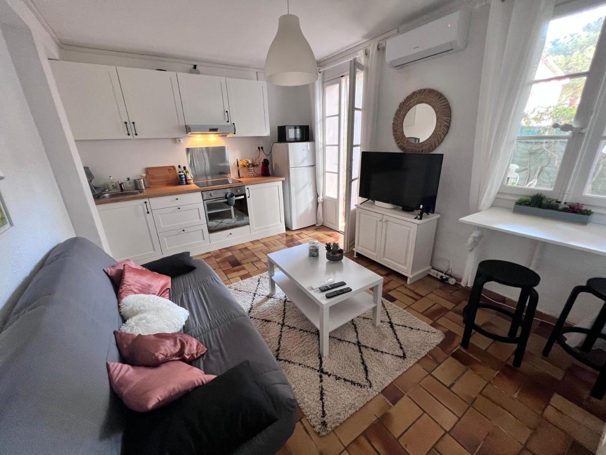 Sympathique Studio En Rez De Jardin Dans Residence Hyères المظهر الخارجي الصورة